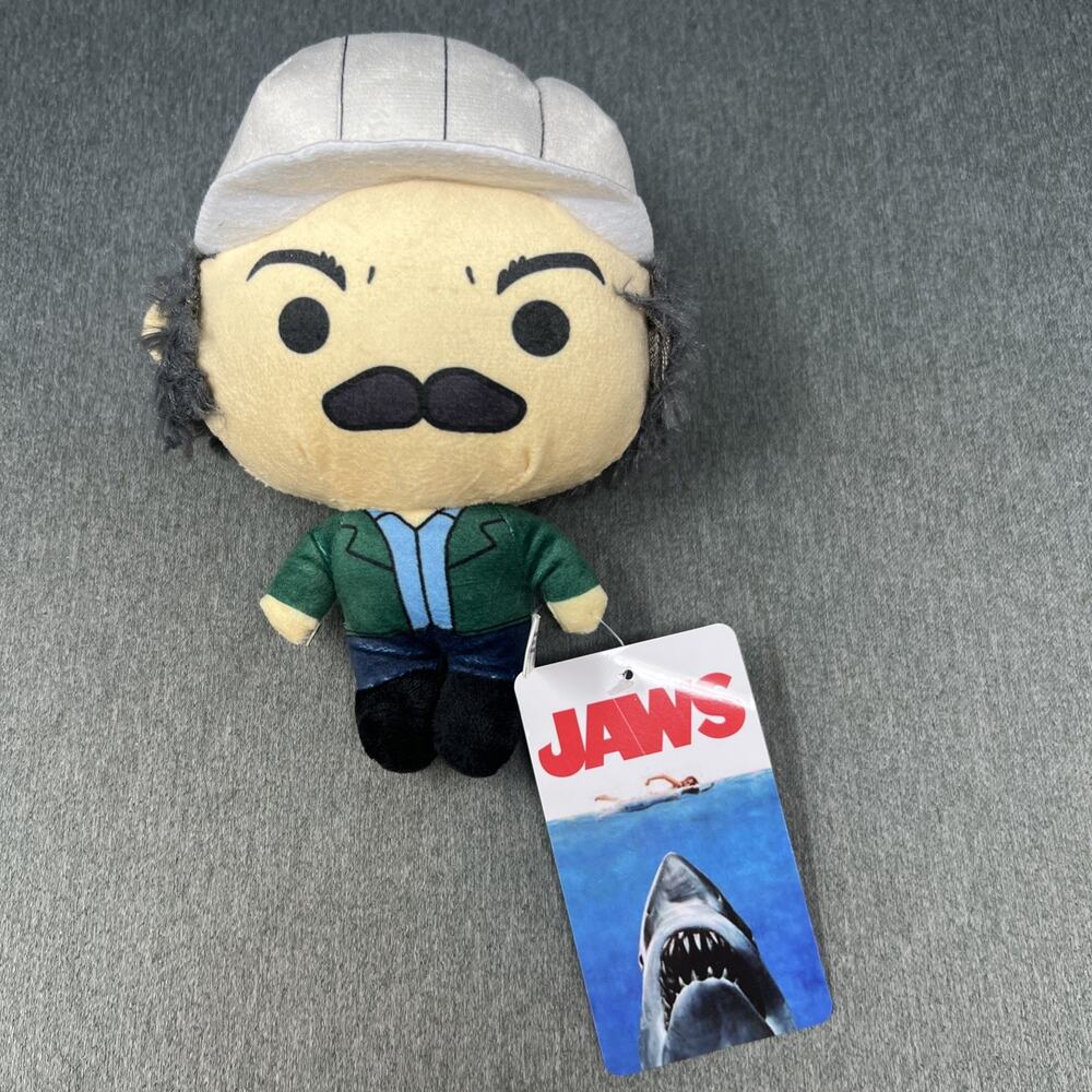 Jaws Movie Quint Plush Stuffed Doll Toy Factory Kawaii 8" Fisherman NWT